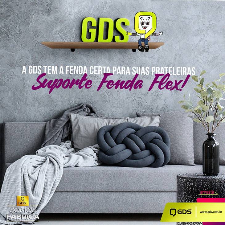 A GDS TEM A FENDA CERTA PARA SUAS PRATELEIRAS 