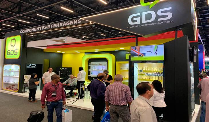 GDS NOS GRANDES EVENTOS DO SETOR VIDREIRO