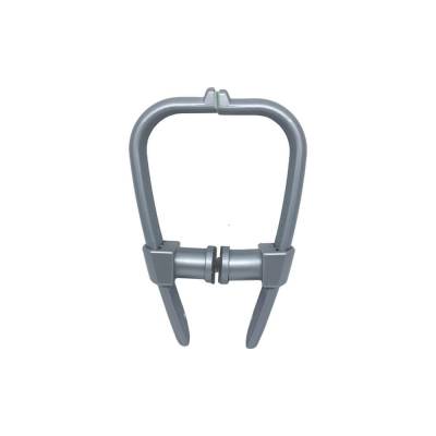 AL Puxador Arco 1 Furo De Polímero 190mm Natural Fosco                              