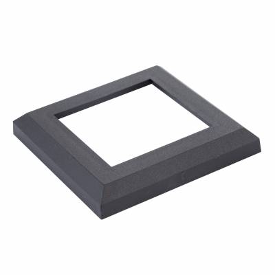 Canopla ABS 50x50 Preta 