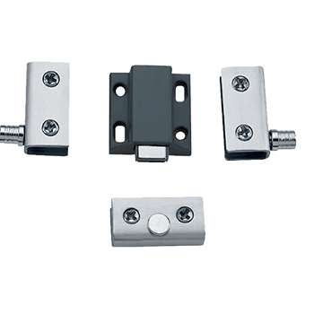 Conjunto de Dobradiça de Rack com Fecho Magnético