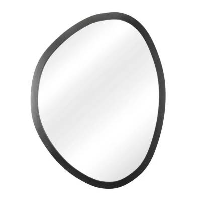 Espelho Decorativo Orgânico 35x50cm Preto