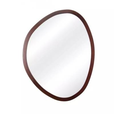 Espelho Decorativo Orgânico 35x50cm Tabaco