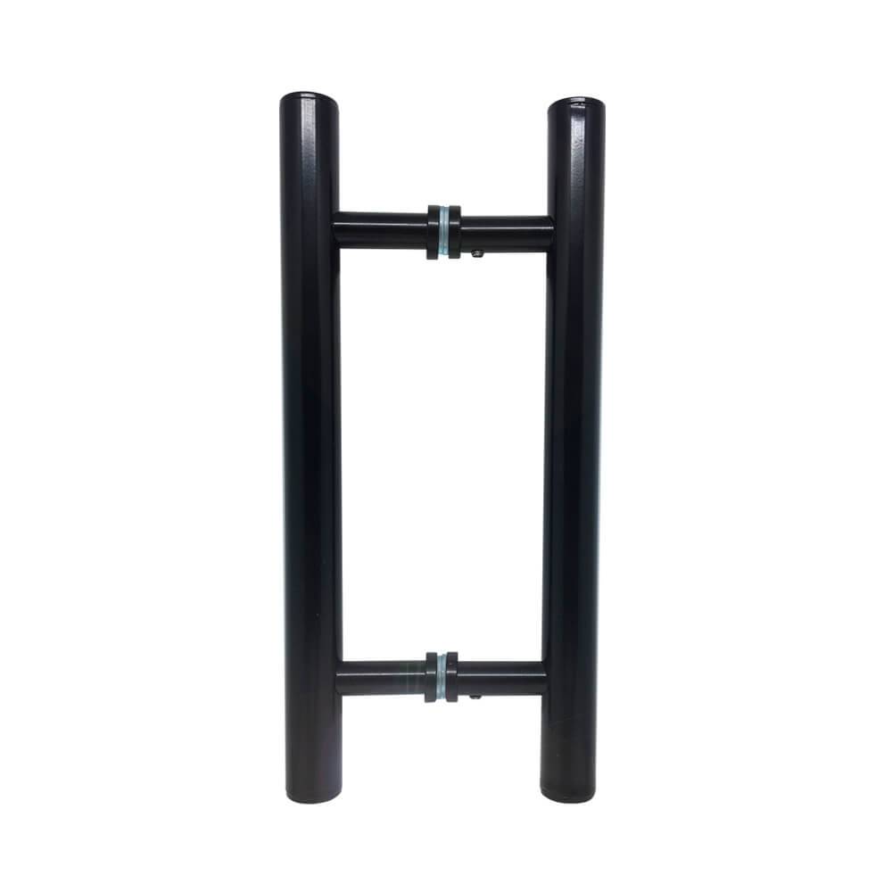 PUXADOR H 25X200X300MM ALUMINIO PRETO