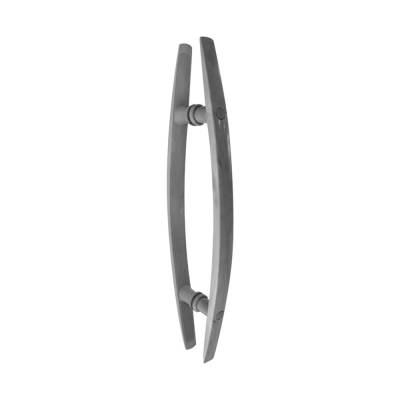 PUXADOR H CURVO RESINA 300X500 CINZA