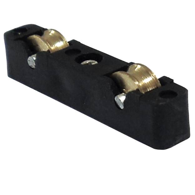 RODIZIO DUPLO EM  ABS P/ VITRINA