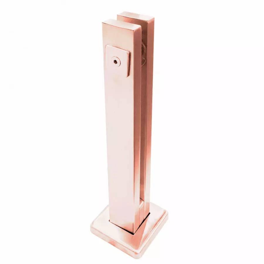 Torre 30 cm Can Quadrada Inox Rose