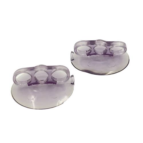 VENTOSA GARRA INCOLOR 110MM PVC PAR 